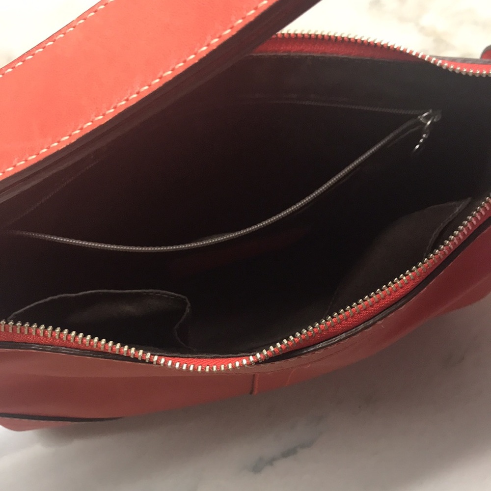 Coach New York East West Salmon colored Satchel - Picture 2 of 10